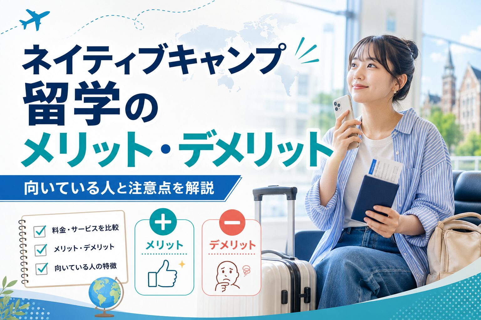 ネイティブキャンプ留学のメリット・デメリット